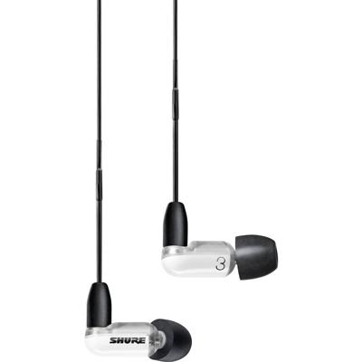 Shure AONIC 3 Headset Bedraad In-ear Oproepen/muziek Wit