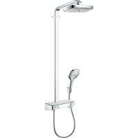 Hansgrohe Raindance Select E Showerpipe 300 2jet met ShowerTablet Select 300, chroom - thumbnail