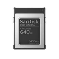 Sandisk Pro Cinema CF Express 640GB 1400 mb/s - thumbnail