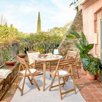 Kave Home Ronde Tuintafel 'Vilma' Acaciahout, Ø90cm - thumbnail