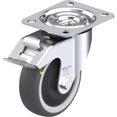 Blickle LE-PATH 100KF-FI-ELS Zwenkwiel met rem Wieldiameter: 100 mm Draagvermogen (max.): 130 kg 1 stuk(s)