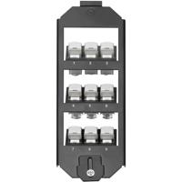 Digitus AN-25179 Keystone vloerhouder 3-voudig Zwart - thumbnail