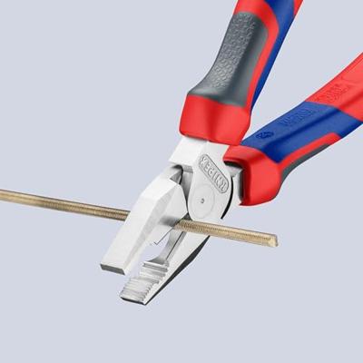 Knipex 02 05 180 Werkplaats Kracht-combitang 180 mm DIN ISO 5746