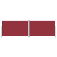 VidaXL Windscherm uittrekbaar 200x600 cm rood - thumbnail