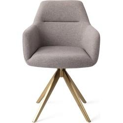 Jesper Home Eetkamerstoel Kinko Turn Gold - Earl Grey