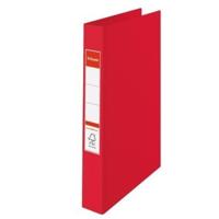 Ringband Esselte VIVIDA A4 2-rings O-mechaniek 25mm PP rood - thumbnail