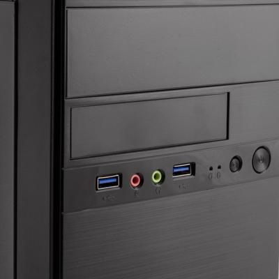 Micro ATX Midtower Behuizing CoolBox M500 Zwart Micro ATX Midtower Behuizing CoolBox M500 Zwart