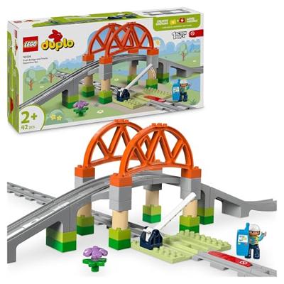 LEGO® DUPLO 10426 Treinbrug en rails uitbreidingsset LEGO® DUPLO 10426 Treinbrug en rails uitbreidingsset