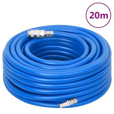VidaXL Luchtslang 0,7'' 20 m pvc blauw