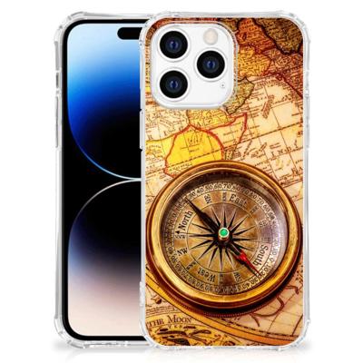 Apple iPhone 14 Pro Max Telefoonhoesje met valbescherming Kompas Apple iPhone 14 Pro Max Telefoonhoesje met valbescherming Kompas