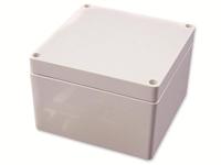 Hammond Electronics 1554PGY Universele behuizing 120 x 120 x 80 ABS Grijs-wit (RAL 7035) 1 stuk(s) - thumbnail