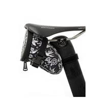 Cycology Velo Tattoo Zadeltas - Wit/Zwart - thumbnail