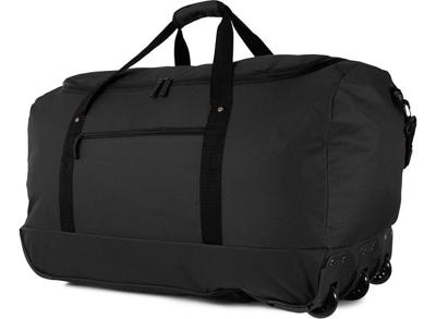 JONSKA Grote Reistas Met Wielen - Zwart - 82 Liter