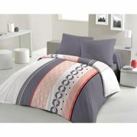HOME PASSION BLING microvezel dekbedset - 1 dekbedovertrek 240 x 260 cm + 2 kussenslopen 63 x 63 cm - Blauw - thumbnail