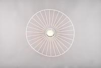 Plafondlamp Chapeau mat wit Excl. 1x E27 7W - thumbnail