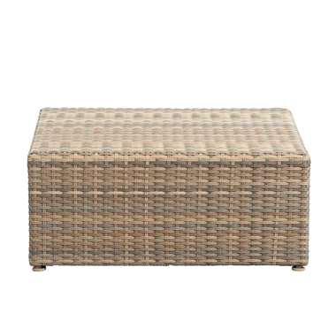 Le Sud tafel/hocker Dordogne - taupe - 72x72x30 cm