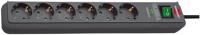 Brennenstuhl Eco-Line 13500A +surge protection 6x stekkerdoos - thumbnail