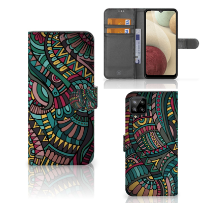Samsung Galaxy A12 | Telefoon Hoesje | Aztec