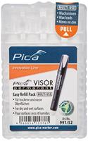 Pica 991/52 VISOR Permanent Navulling | Wit - PI99152 - thumbnail