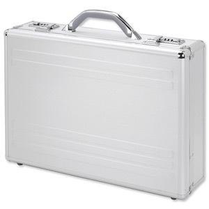 Juscha JU-45131 Laptopkoffer Alumaxx Kronos Zilver Aluminium.