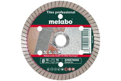 Metabo TP Professional 626874000 Diamanten doorslijpschijf 76 mm 1 stuk(s) Tegels, Natuursteen, Keramiek