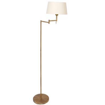 Steinhauer VloerlampMexlite 154cm bronsbruin met witte kap - 5894BR