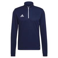 adidas Entrada 22 Trainingstrui 1/4-Zip Donkerblauw Wit - thumbnail