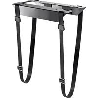 SpeaKa Professional PC-houder Onder tafel, Schroefbevestiging SP-PCH-100 SP-9330268 Zwart Belastbaar tot=10 kg - thumbnail