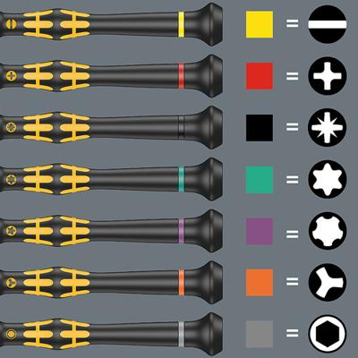 Wera 1578 A/6 Elektronica - Schroevendraaiers + Houder, 6 -delig - 1 stuk(s) - 05030170001 - thumbnail