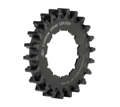 Gates sprocket cdx 22t rohloff splined zwart