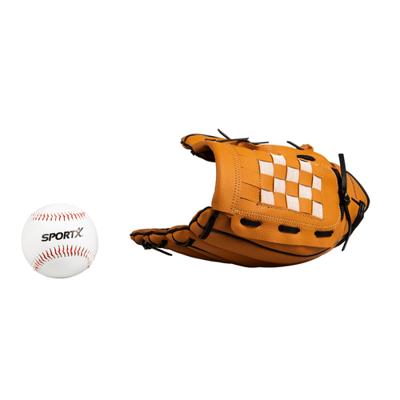 SportX honkbal handschoen met bal