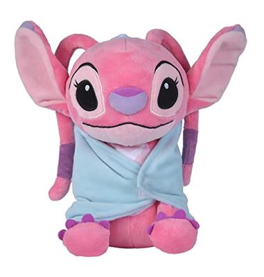 Disney Lilo & Stitch pluchen knuffel Blankee Angel met doudou - 25 cm