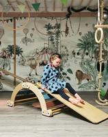 Small Foot - houten klimrek driekhoek avontuur - thumbnail