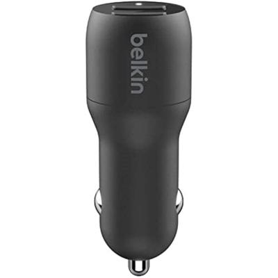 Belkin BoostCharge 2-poorts USB-A-autolader oplader Belkin BoostCharge 2-poorts USB-A-autolader oplader