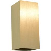 Artdelight Wandlamp Dante 2 lichts 15,5 x 6,5 cm mat goud - thumbnail