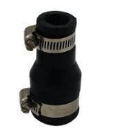 Air Aqua Flexibele Rubber Verloopsok 32x20mm - Naadloze Vijver Pijpkoppeling met Eenvoudige Installatie - thumbnail