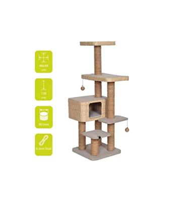 Krabpaal Palawan 48x48x140 cm Per stuk Krabpaal Palawan 48x48x140 cm Per stuk