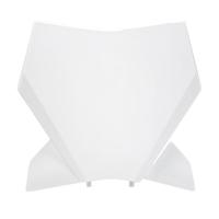UFO PLAST Start number plate ufo ktm white - thumbnail