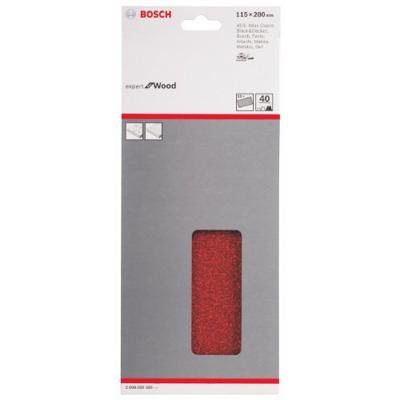 Bosch Accessories 2608605585 Oscillerend schuurpapier Ongeperforeerd Korrelgrootte (num) 60 (l x b) 280 mm x 115 mm 10 stuk(s)