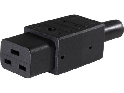 AS Schwabe 62085 Apparaatstekker (koud) Stekker, recht Totaal aantal polen: 2 10 A Zwart 1 stuk(s)