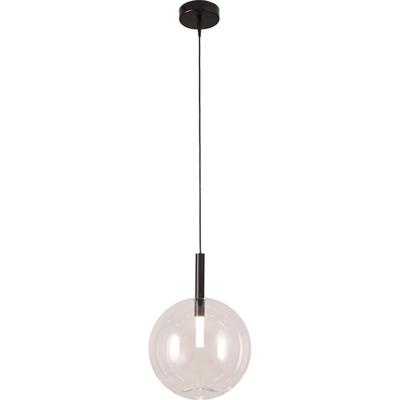 Masterlight Hanglamp Ø 24cmLido Ball zwart met helder glas - 2860-05-00-2