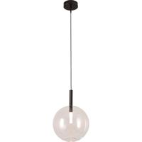 Masterlight Hanglamp Ø 24cmLido Ball zwart met helder glas - 2860-05-00-2 - thumbnail