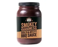 Smokey Goodness Bold and beefy bbq saus 500 ml - thumbnail