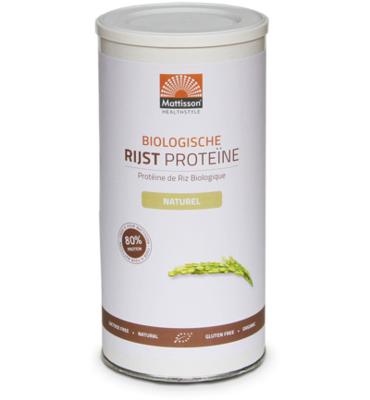 Mattisson HealthStyle Rijst Proteïne Naturel Mattisson HealthStyle Rijst Proteïne Naturel