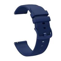 Garmin Venu 3s / Vivoactive 4s / Venu 2s / Vivomove 3s / Forerunner 255s - Soft siliconen bandje - Donkerblauw - thumbnail