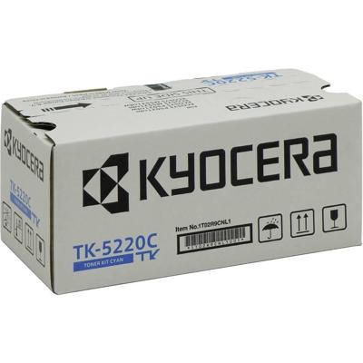 Kyocera Toner TK-5220 C Origineel Cyaan 1200 bladzijden 1T02R9CNL1 Kyocera Toner TK-5220 C Origineel Cyaan 1200 bladzijden 1T02R9CNL1