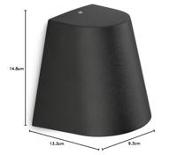 Virga buitenwandlamp zwart verlichting Philips - Philips - thumbnail