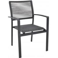 Stapelstoel Vito Rope - Grijs - thumbnail