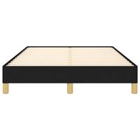 Bedframe zonder matras 120x200 cm stof zwart - thumbnail