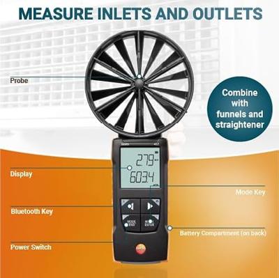 testo 417-2 Windmeter 0.3 tot 20 m/s